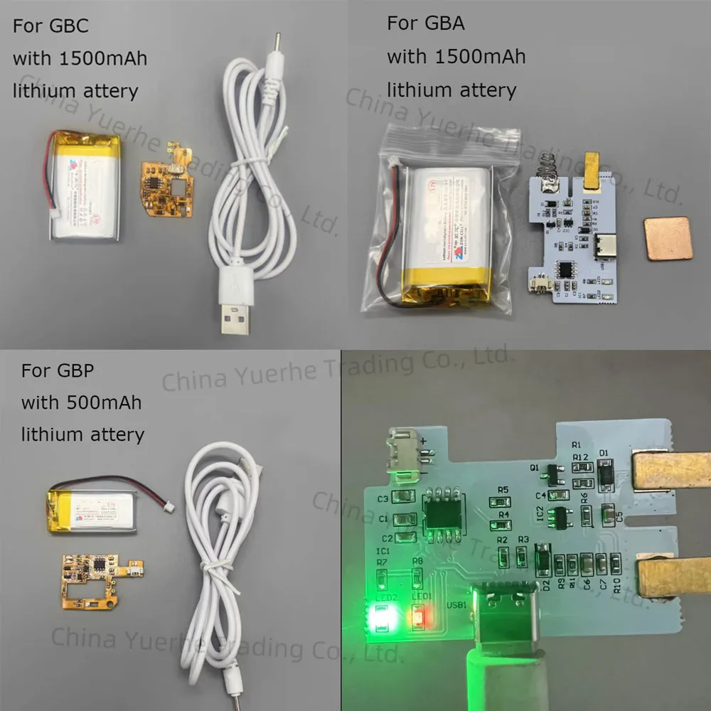 

Для GAMEBOY ADVANCE GBA/GBC/GBP Поддержка оригинального корпуса зарядного модуля 1500 мАч литиевая аккумуляторная батарея