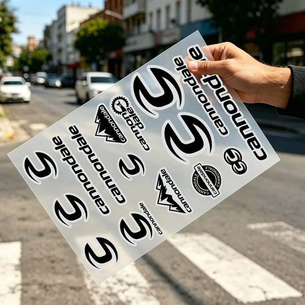 

For Cannondale Motorcycle Reflective Decal Safety Sticker for Helmet Car Bike Durable Self-Adhesive Gift for Rider