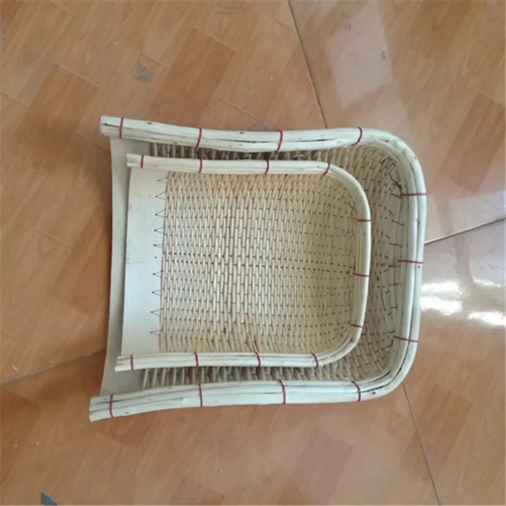 Special price pure handmade willow woven rattan woven bamboo woven dustpan, agricultural household old style large, medium and s