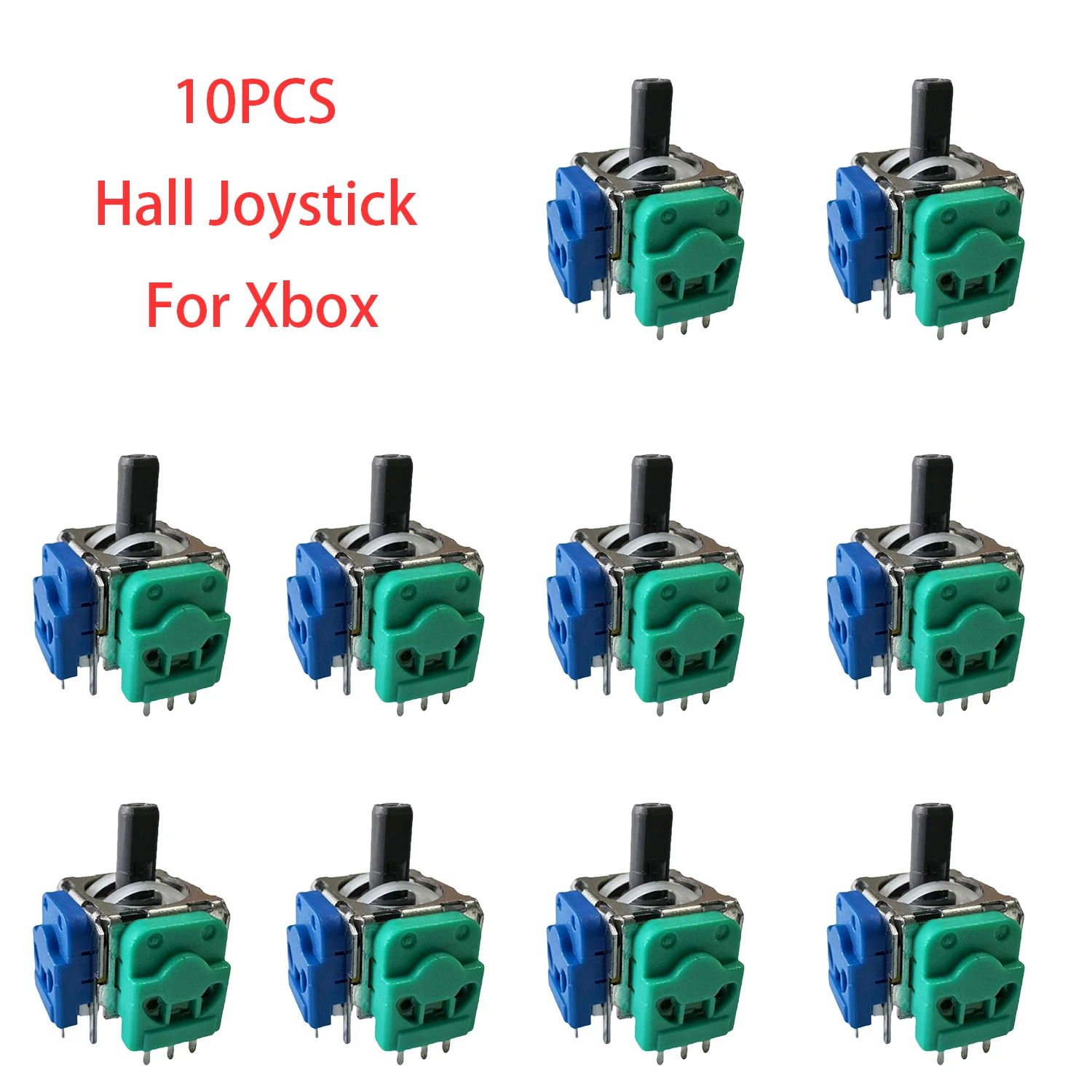 4-10 قطعة عصا التحكم الكهرومغناطيسية للقاعة عصا التحكم الجديدة المضادة للانجراف لأجهزة Xbox One Xbox Series XSS XSX عصا التحكم المغناطيسية بتأثير القاعة