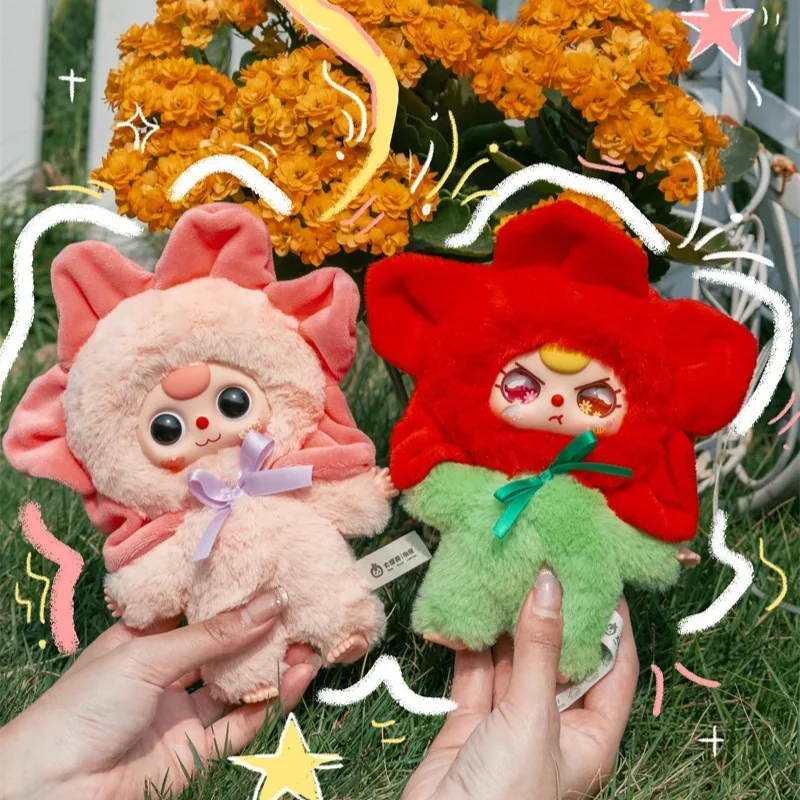 

New Baby Three Spring Series Where Is Spring 12 Styles Vinyl Doll Plush Blind Box Doll Gift Pendant Children Birthday Gift