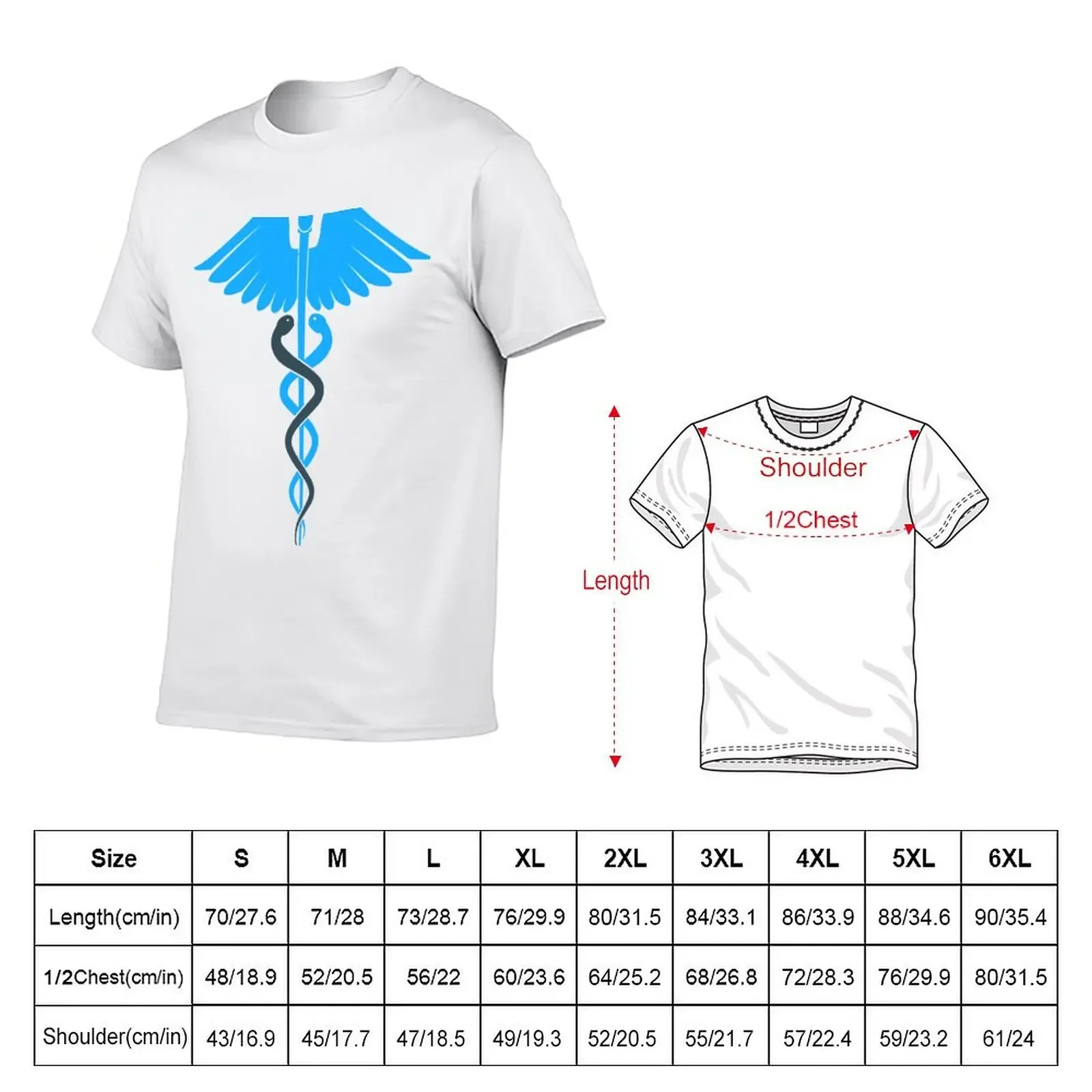 Caduceus T-Shirt essential t shirt tees kawaii clothes mens clothing