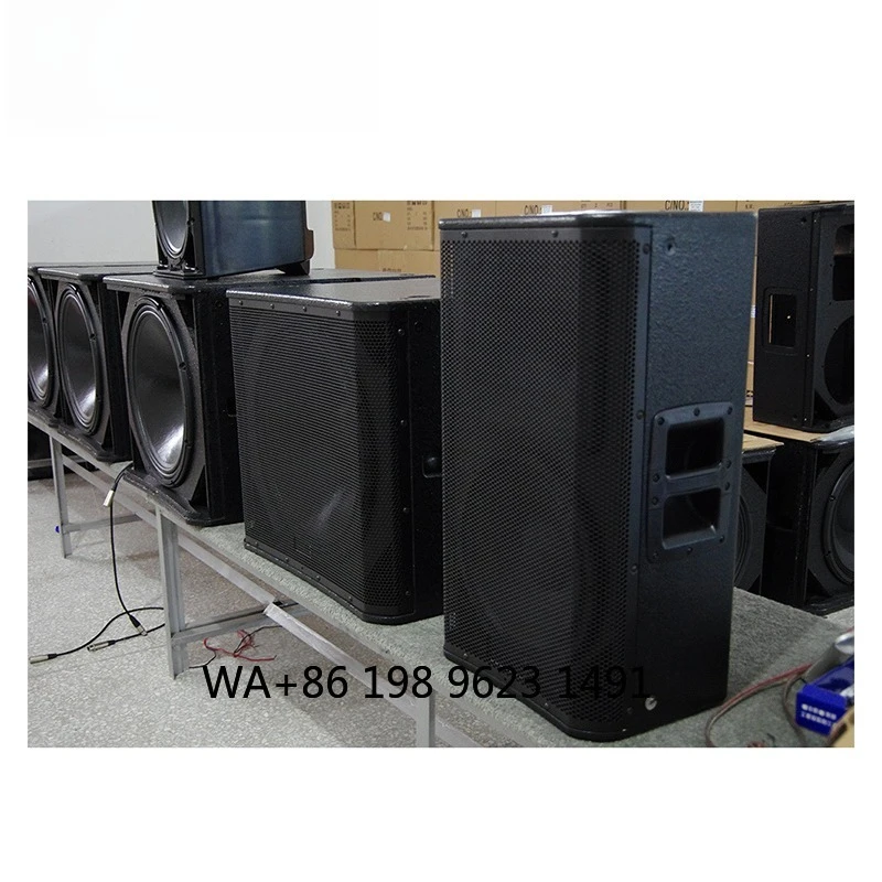 2.0 Channel Professional Active Stage Speaker High Power Full Range Audio System for Live Performance Club and Outdoor Event