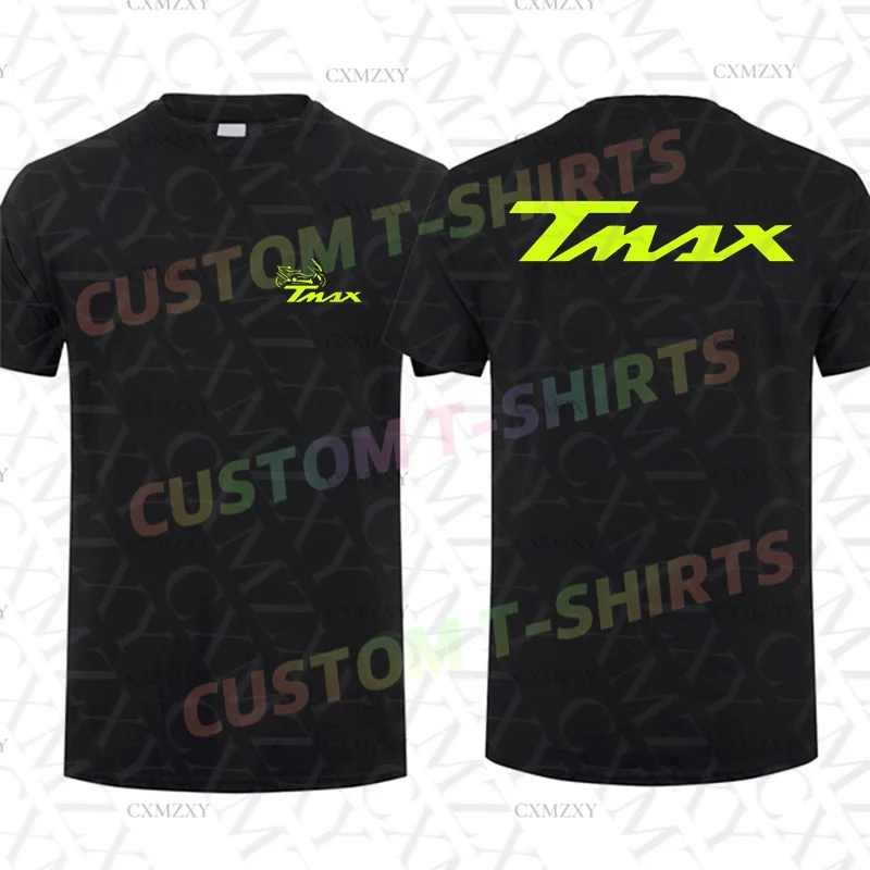 

Men T Shirt Casual Yamahas Tmax T-Max T-shirt Graphic Summer Short Sleeves 100% Cotton S-3XL