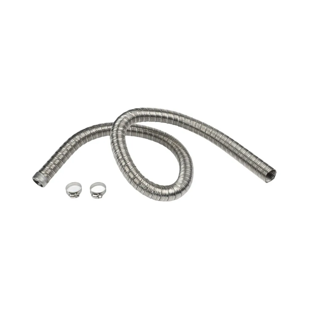 Outdoor Heating Solutions Stainless Steel Hose Diesel Parking Air Heater Parts Heater Part 200 CM Length Easy Installation
