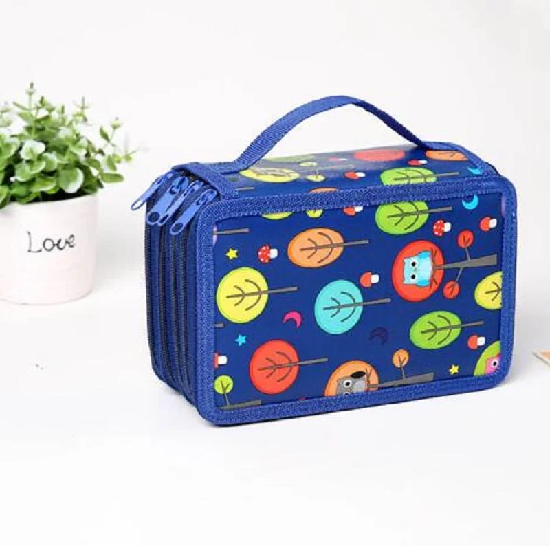 Newest Kawaii Pencil Case Kids 32/52/72 Slots Big Capacity estojo escolar School Pencil Bag Potlood Tas Estuches Stationery Box