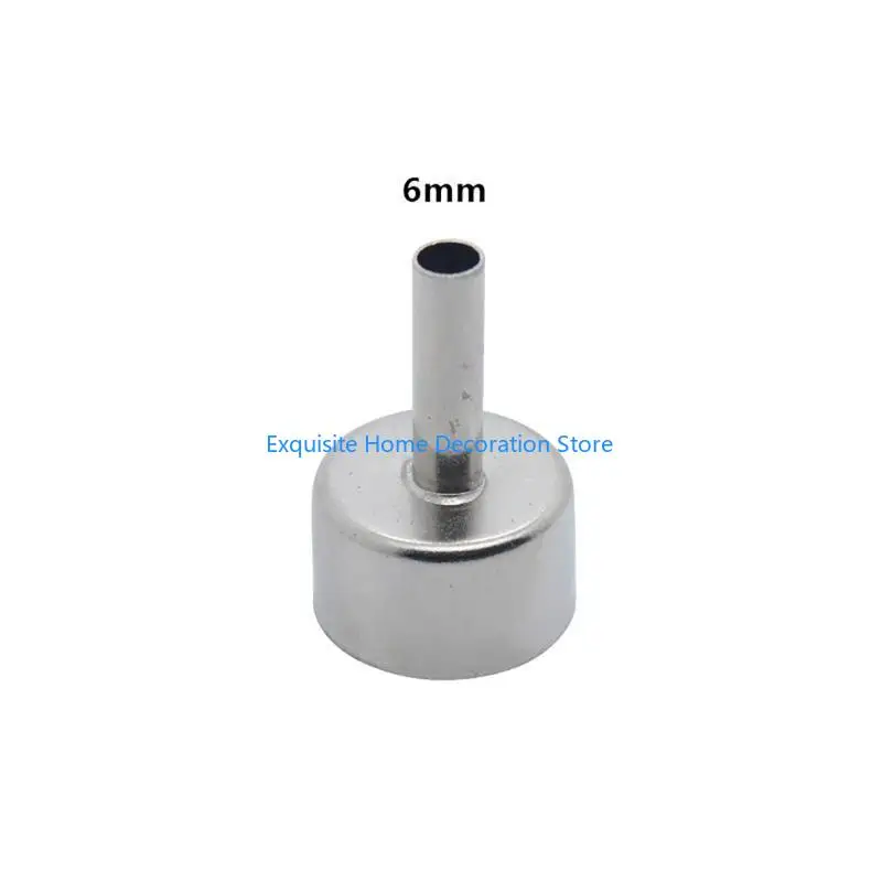 

L5BF 8Pcs 3-12mm Welding Nozzle Tip Heat Guns Nozzle Sleeve Hot Air Guns Nozzle for 858D Hot Air Rework Stations Accessories