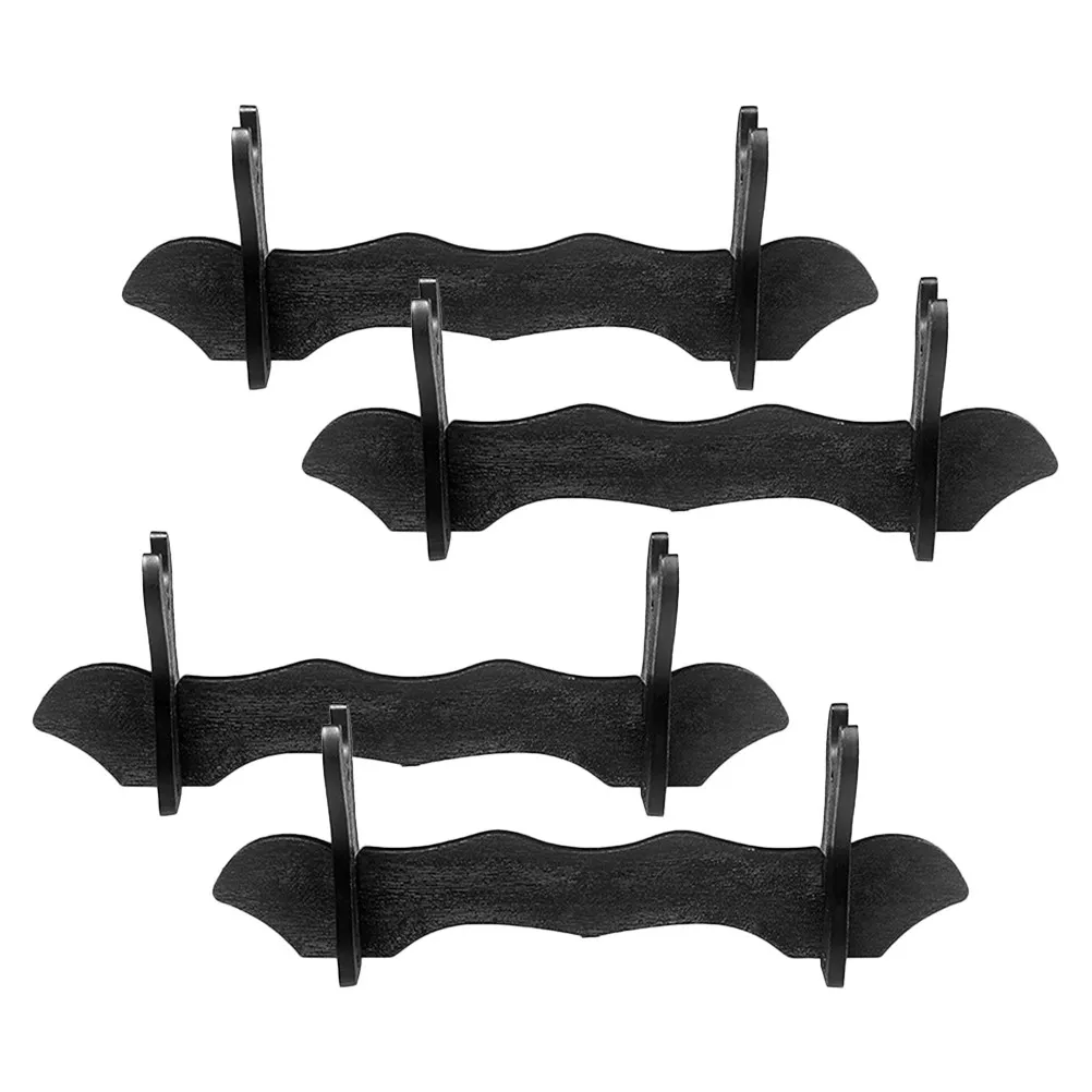 4pcs Plastic Desktop Display Stand for Swords & Flutes – Space-Saving Holder for Living Room, Bedroom, Study