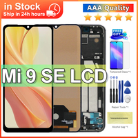 For Xiaomi Mi 9 SE LCD Screen Replacement 100% Test Touch Display with Frame Compatible with M1903F2G Model for Mi9 SE