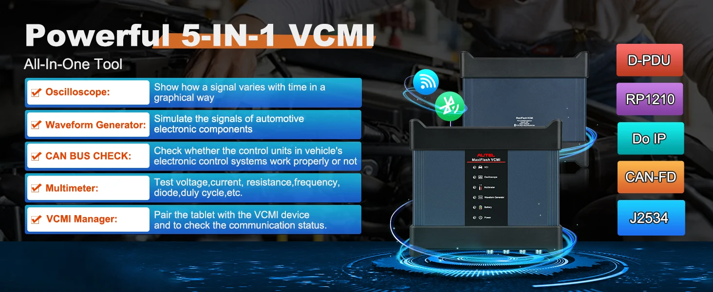 Autel MaxiSys Ultra EV Intelligentes EV-Diagnosegerät mit EVDiag Kit VCMI EV Hochspannungssystem-Batteriepack-Analyse PK Ultra – Detail 9