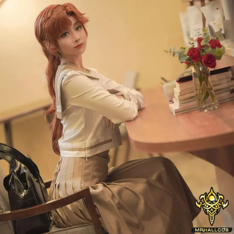MRHALLCOS Anime Cosplay Sailor Jupiter Moons Makoto Kino Crystal School Uniform Dress Costume Halloween JK Party Kid Adult Women