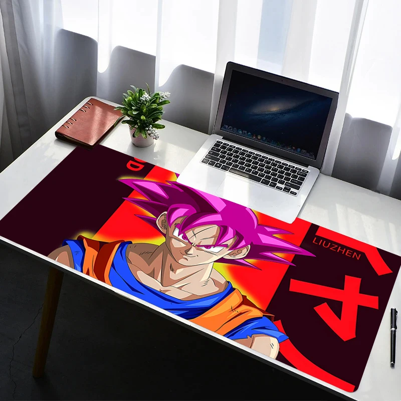 

Mouse Pad PC Accessories Keyboard Pad Office Dragon Ball Desk Mat Anti Slip Anime Mousepad Rubber Tablet Pad Gaming Extended Pad