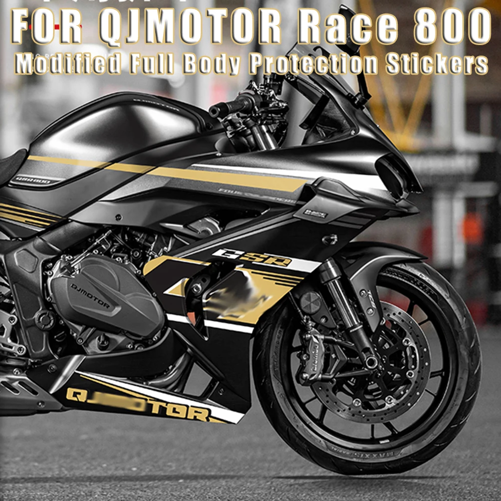 

Motorcycle Modified Full Body Protection Stickers Decorative Sticker Decals Accessories FOR QJMOTOR Race 800 Race800 GSR800