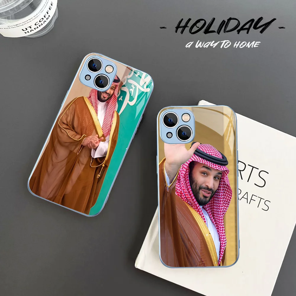 Mohammed Bin Salman Phone Case Tempered Glass For Iphone 14 13 12 11 Pro Mini XS MAX 14Plus X XS XR Fundas