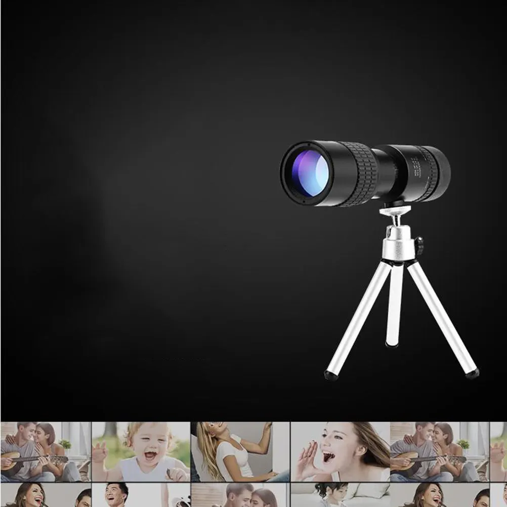 10x30 30x30 Zoom Mini Monocular Telescope Portable Pocket Optical Bak4 Lens Fully Multi Coated for Outdoor Travel