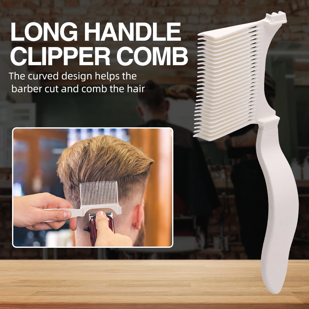 Barber Hair Cutting Positioning Comb Replaceable Combs Clipper 3 Modes Hair Comb Men's Hair Comb Salon Styling Accessory Tools
