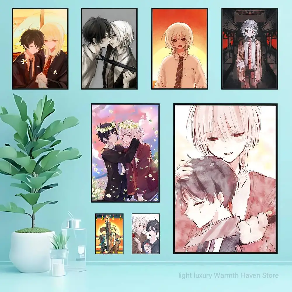 

Game S-Saihate S-Station Anime Wall Art Canvas Painting Poster For Living Room Home Decor Decoration Picture