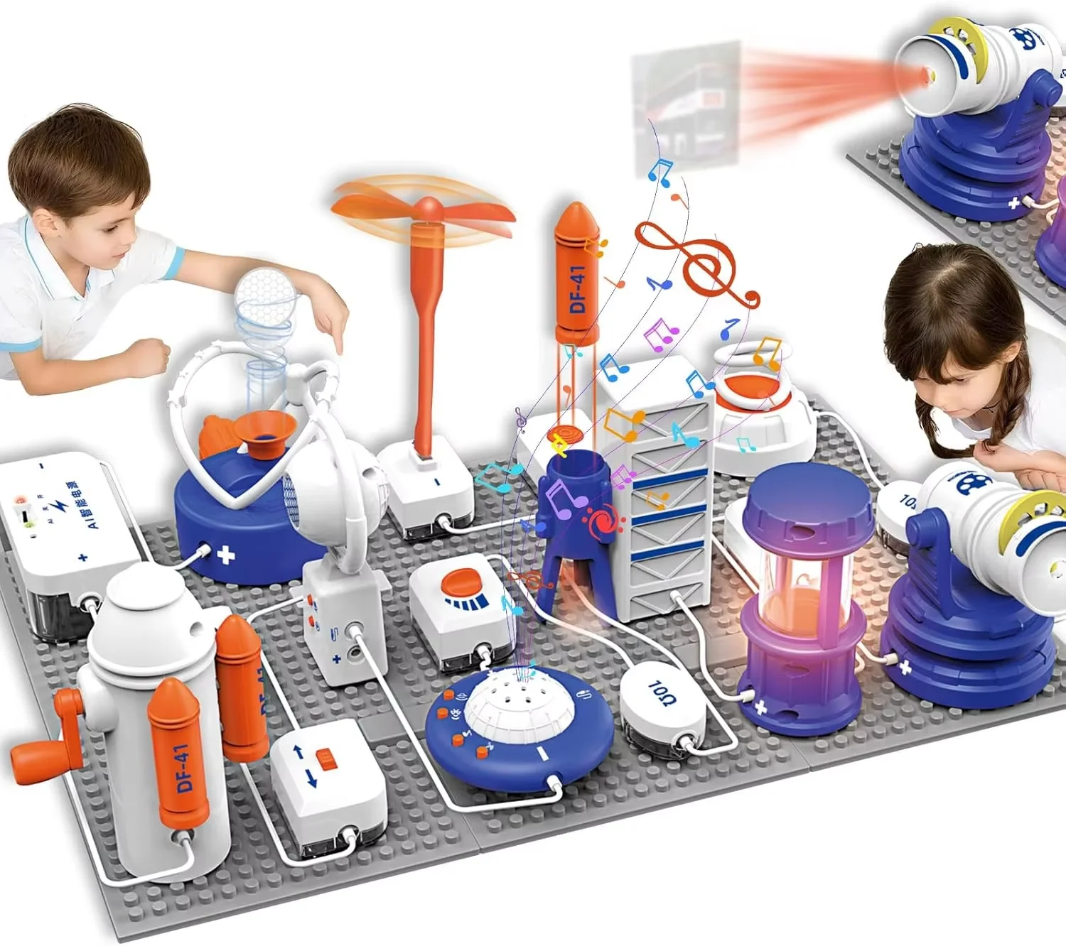 Diy Electronics Projects For Kids - Kit Scientifici STEM per Bambini, Set