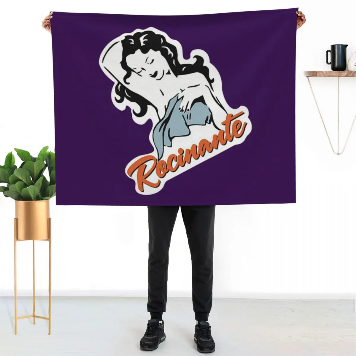 expanse rocinante logo Throw Blanket anime Luxury St Soft Cute Plaid valentine gift ideas Personalized Gift Blankets