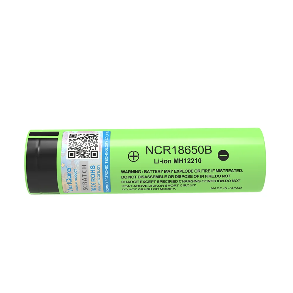 1-10 قطعة جديد VariCore الأصلي 18650 3400mAh بطارية أيون الليثيوم NCR18650B 3.7 فولت 3400 لبطاريات المصباح