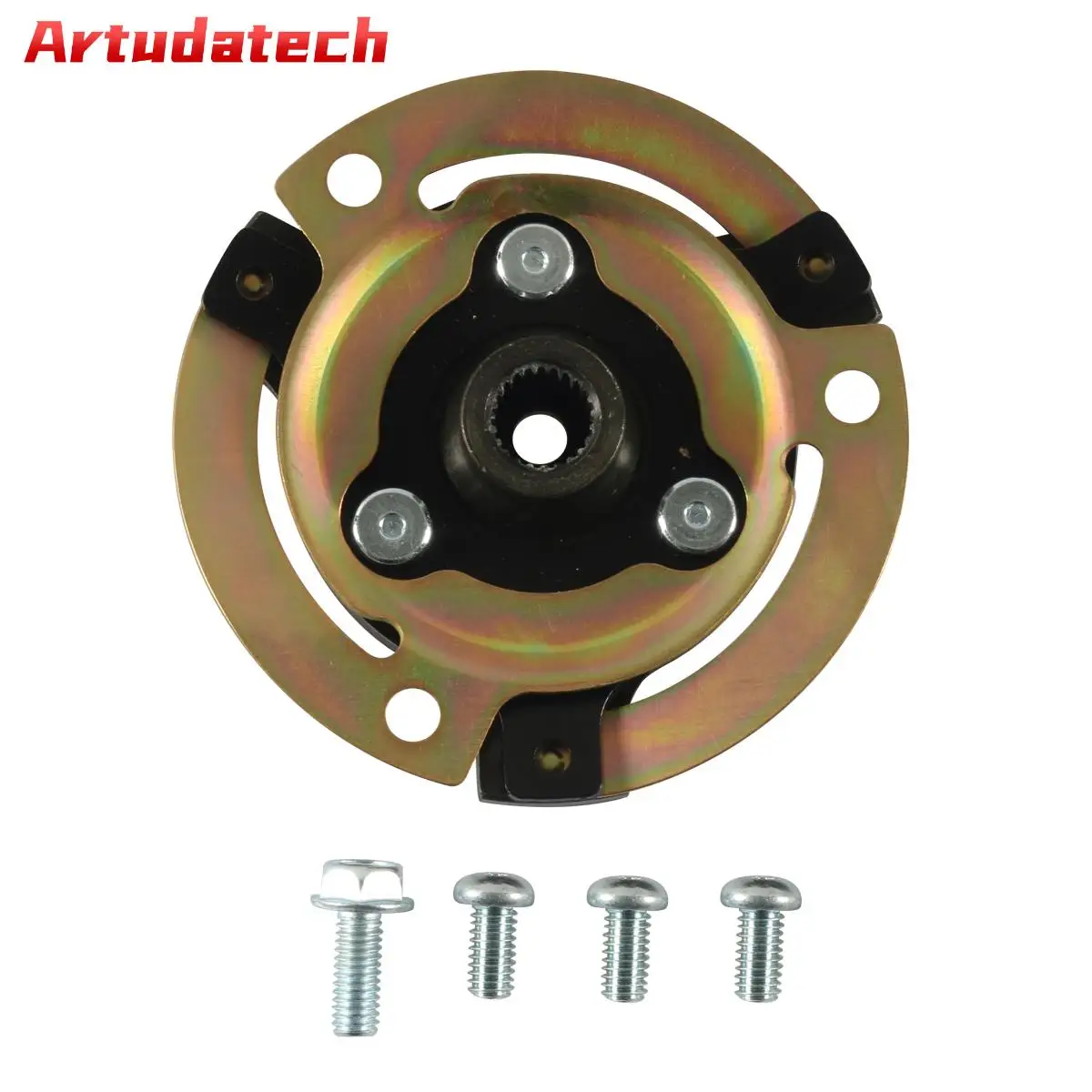 Artudatech AC Air Conditioning Compressor Pulley Clutch for VW AUDI 5N0820803A 5K0820803A Car Accessories