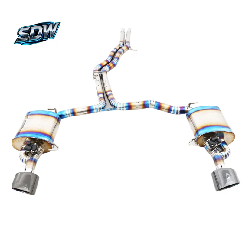 High Performance Catback Exhaust With Valve for  A3 A4 A6 A8 S3 S6 RS3 RS6 Q3 Q5 Q8 TT TTRS Turbo Models Muffler System