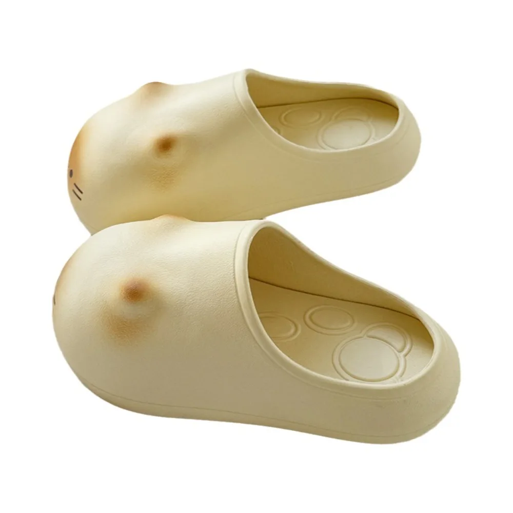 

Новые водонепроницаемые тапочки-котики с нескользящей подошвой, мягкие, с закрытым носком, для дома