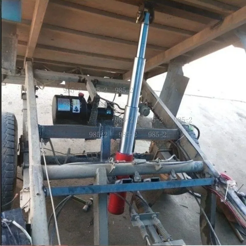 12V 24V 48V 60V 72V Electric Control Hydraulic Lift Kit, Self Unloading Dump Parts for Electric Tricycle