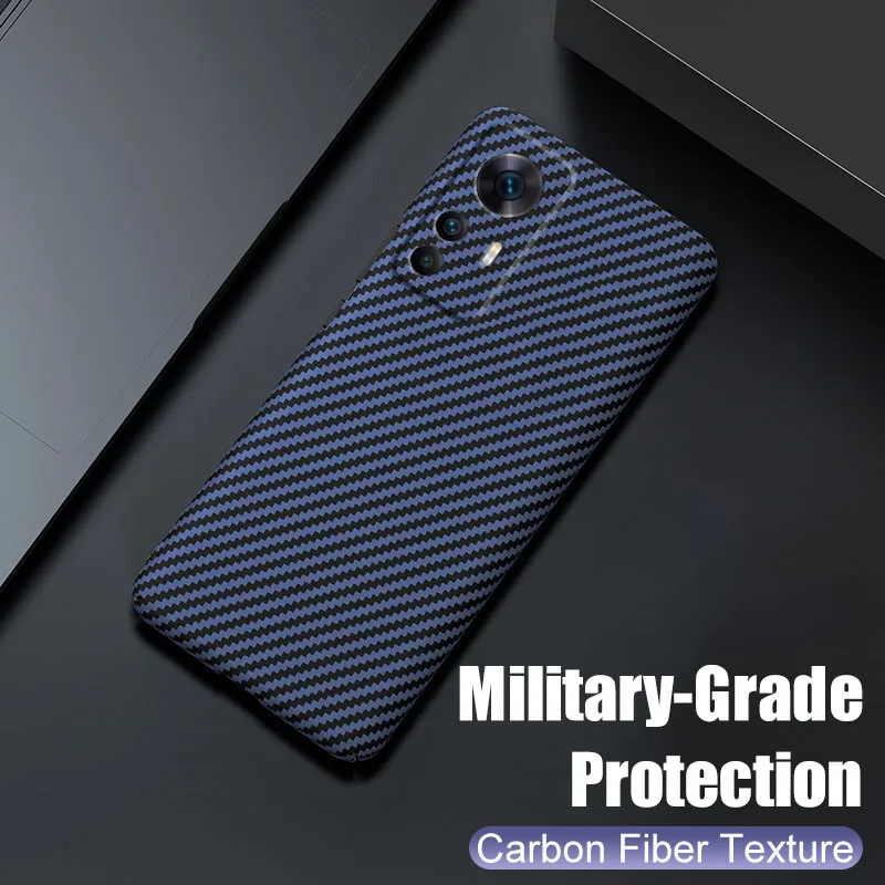 Luxury Carbon Fiber Hard PC Matte Case For Xiaomi Mi 13 12 11 10T Lite 11X 12X 12S Ultra Thin Frosted Bumper For Mi 13T 12T Pro