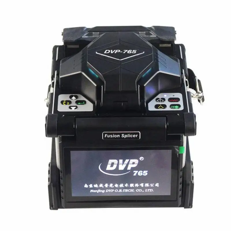 DHL UPS FedEx Original DVP765 DVP-765 FTTH ARC Fusion Splicer Core Alignment Russian Multi-Language Fiber Optic Splicing Machine