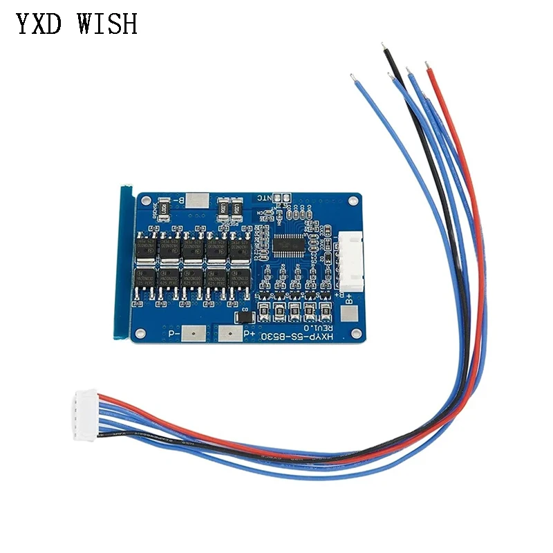 BMS 5S 30A Li-ion Lithium Battery 18650 Charger Protection PCB Board 18V 21V Cell Protection Circuit For Drill Motor Lipo Cell