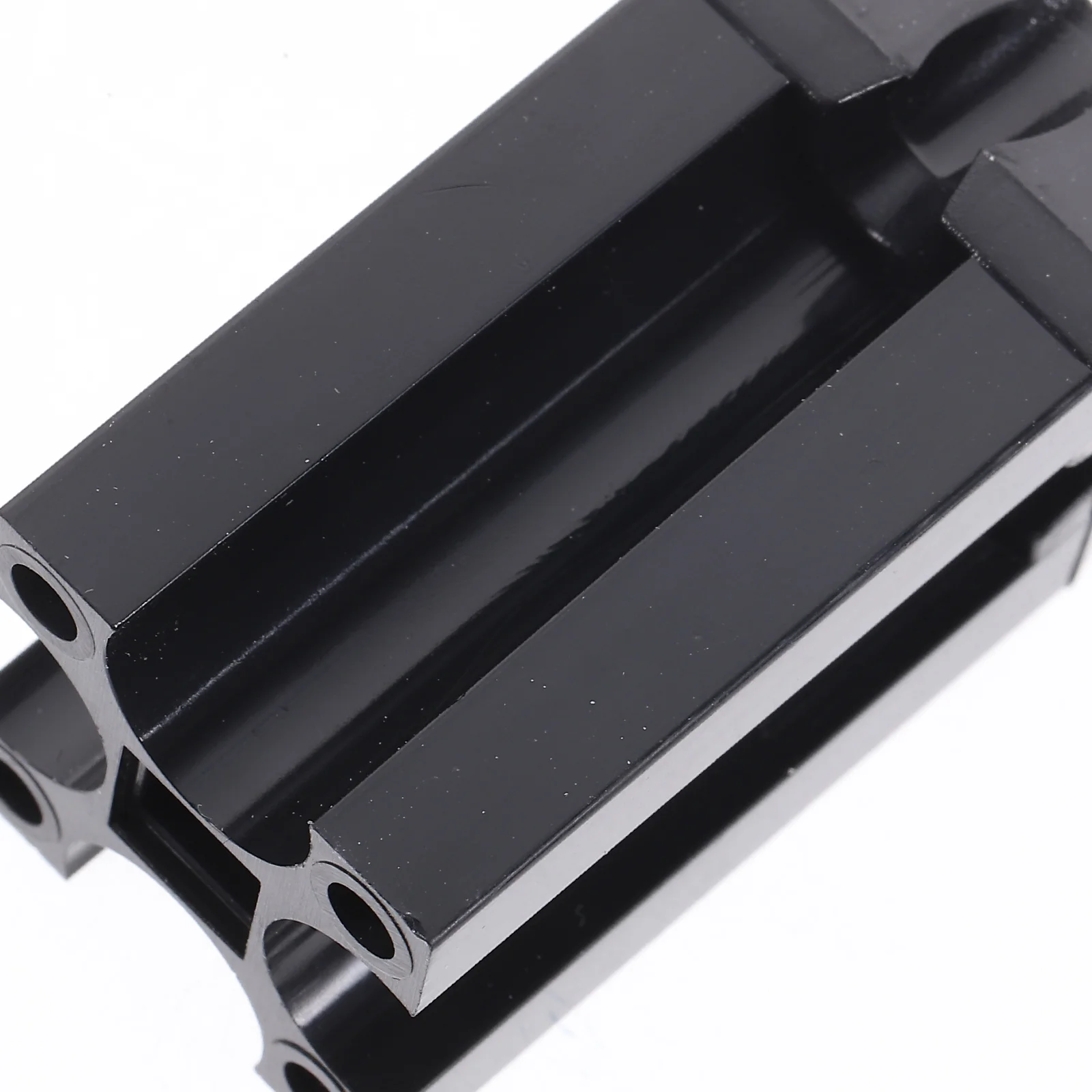 Taille-crayon en plastique noir, 3 pièces, fournitures de maquillage pour sourcils, outil de doublure léger, quatre Styles