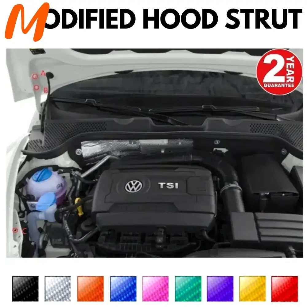 

Front Hood Struts for Volkswagen Beetle (A5) 2011-2019 Shock Lift Supports Bonnet Gas Dampers Springs No-Drill