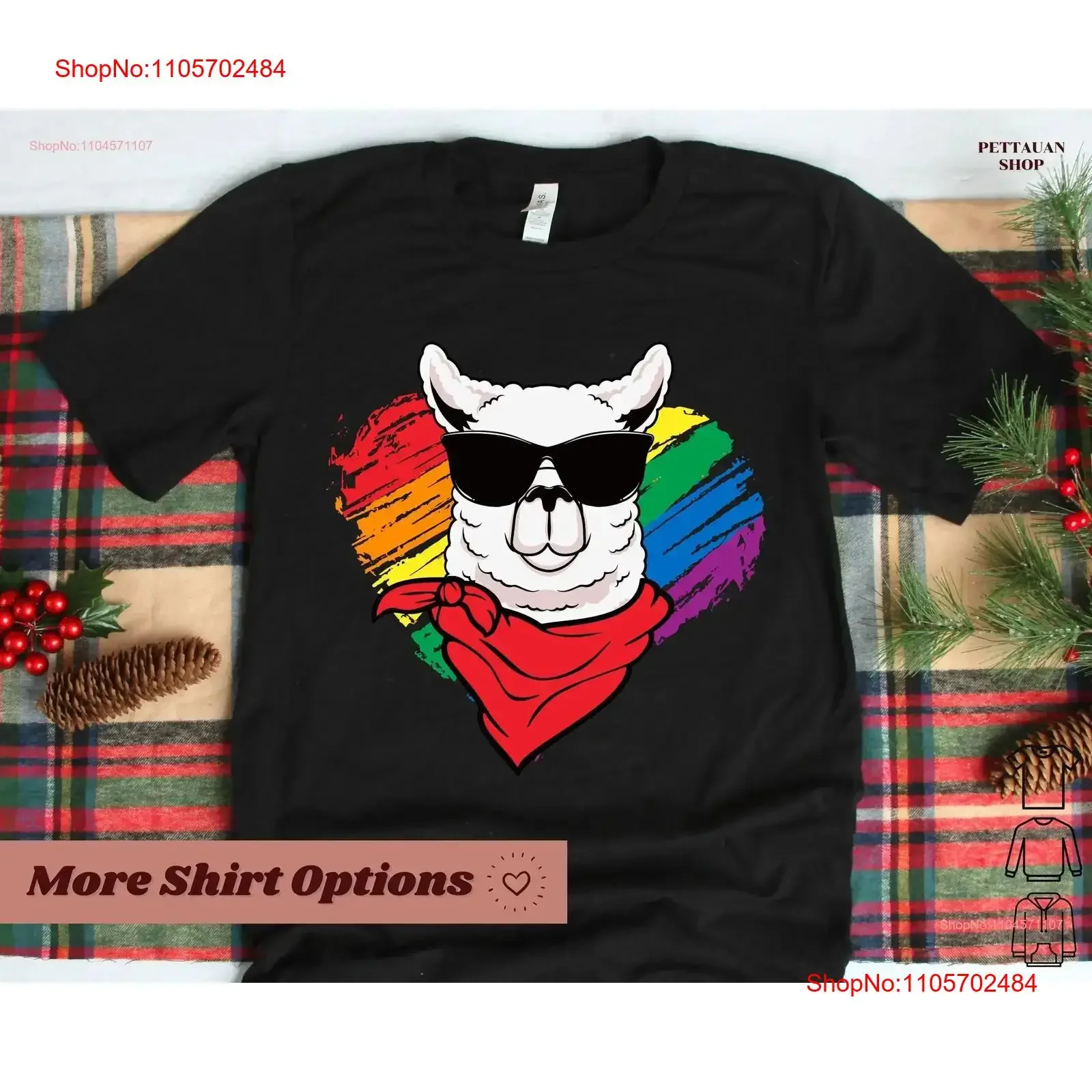 Llama LGBTQ Flag Pride SupporT T Shirt Funny Cool Llamas Ally Love win everything tee Month s vintage Washed Soft
