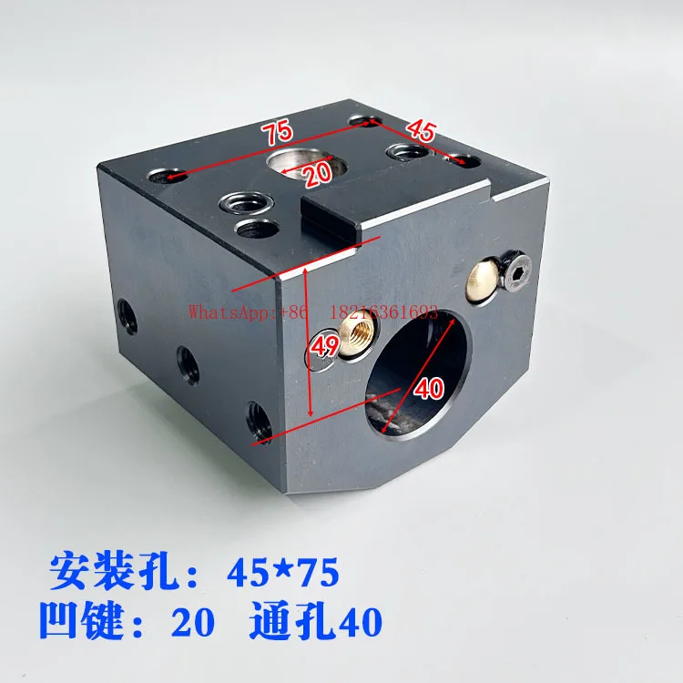 CNC Lathe Servo Turret Boring Tool Sleeve Stone Core End Face CK400K