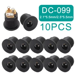 10/50PCS DC-022 Power Socket 5.5X2.1mm DC Connectors Adapter DC Supply Jack Panel Mount Plug Connector