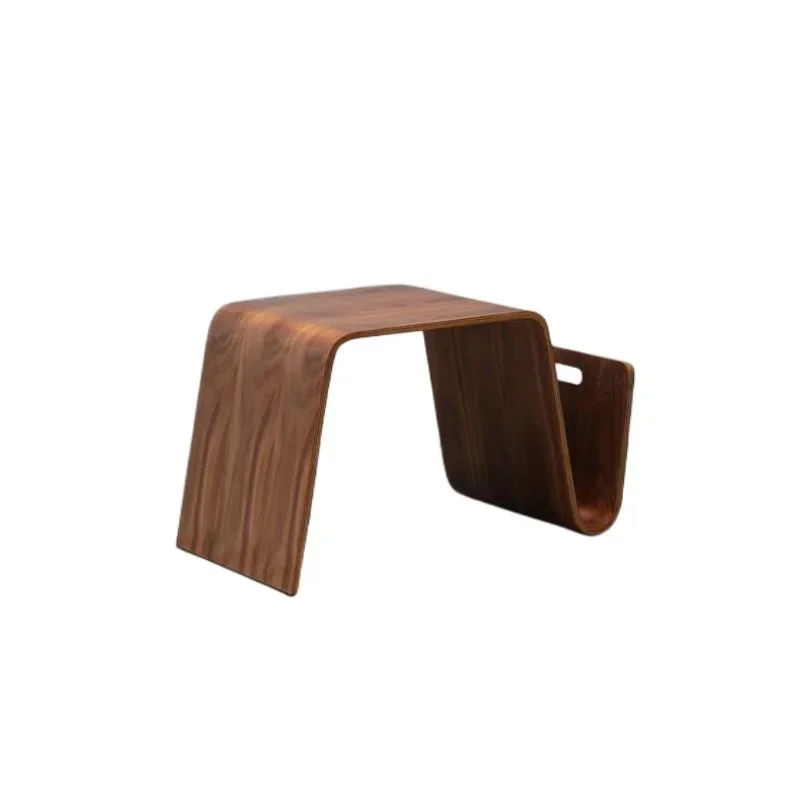 z Bentwood Plywood Mid Century Design Modern End Table Breakfast Magazine Living Room Furniture Side Tea Bed Table