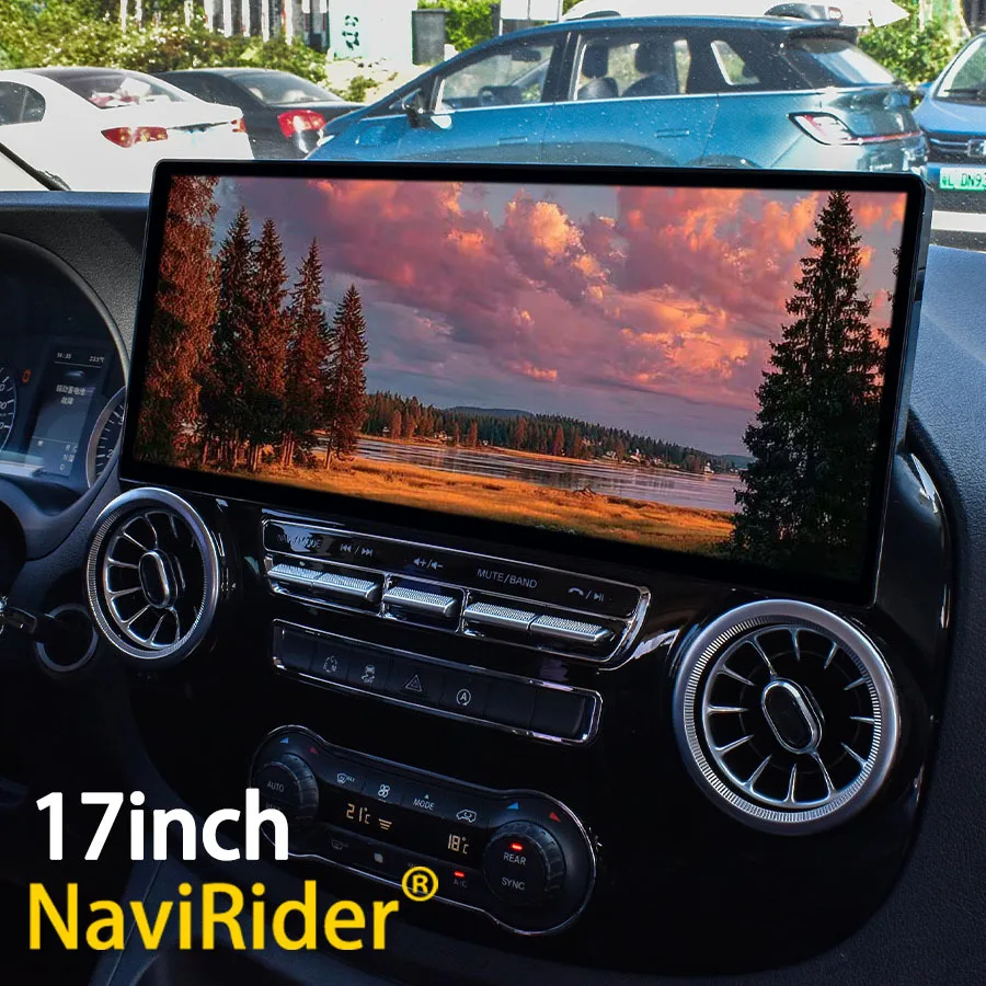 For Mercedes Benz Vito 116 W447 2016-2024 Car Radio Video Player Android Smart Screen Carplay GPS Navigation Auto Stereo 17inch