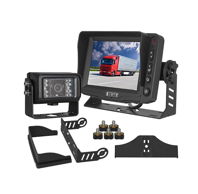 Best-selling 5 Inch HGV Monitoring Systems Camera With Night Vision