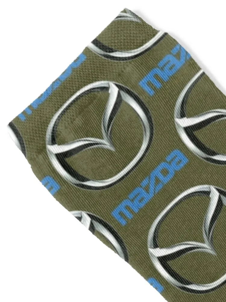 Mazda logo Socks heated Stockings new year Women Socks Men's