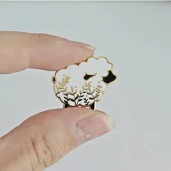 Little Sheep Enamel Pin Lapel Pins Badge