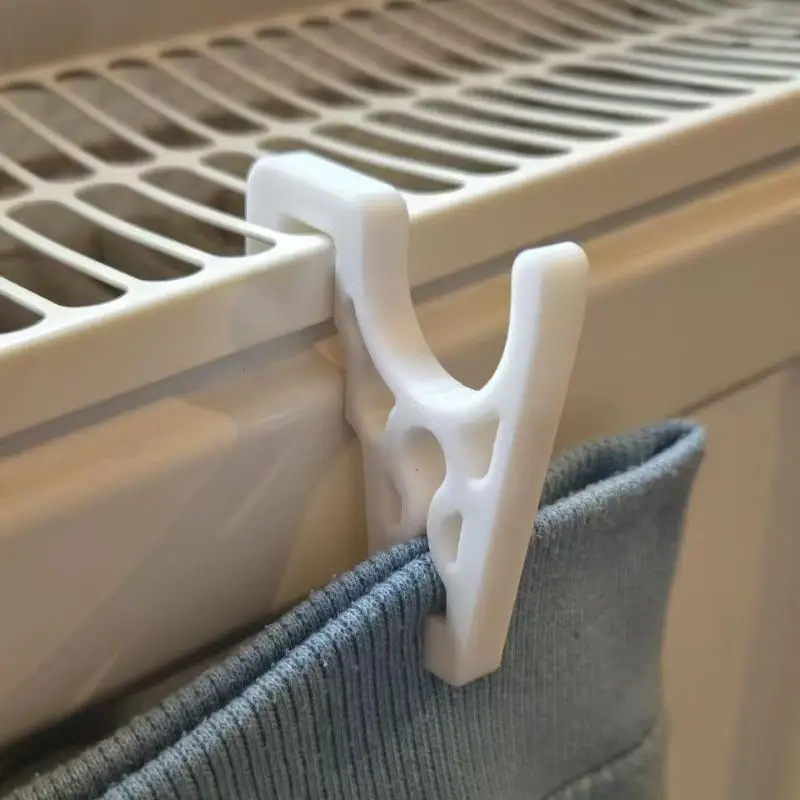 1/2/5Pcs 3D Printed Radiator Hooks With Integrated Clips Heater Towel Hangers For Home Laundry Drying Radiator Drying Tool