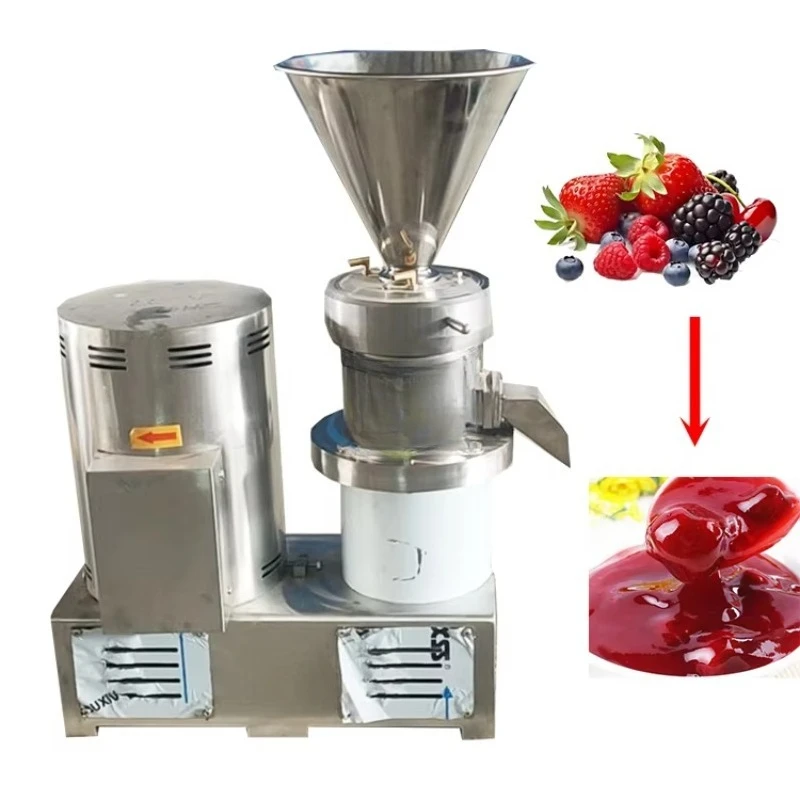Colloid Mill Machine for Sesame & Peanut Butter Making Grain Grinder with Motor for Wheat & Milk for Cacao Butter Customized