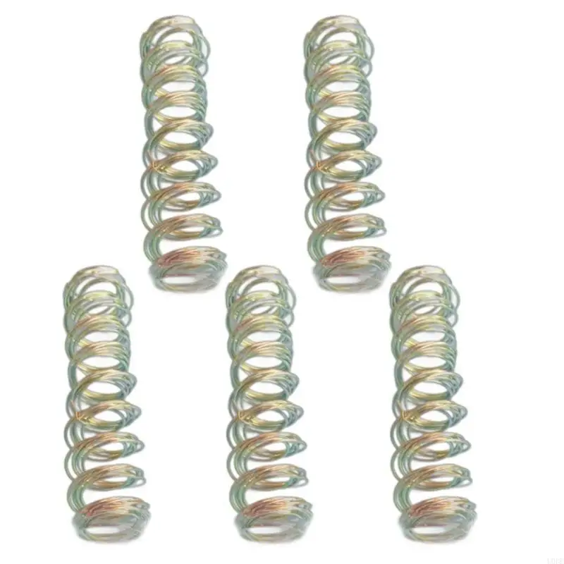 U0DE 5PCS เครื่องซักผ้าวาล์วระบายน้ำวาล์วปลั๊กสปริงอุปกรณ์เสริมการปิดผนึกน้ำ