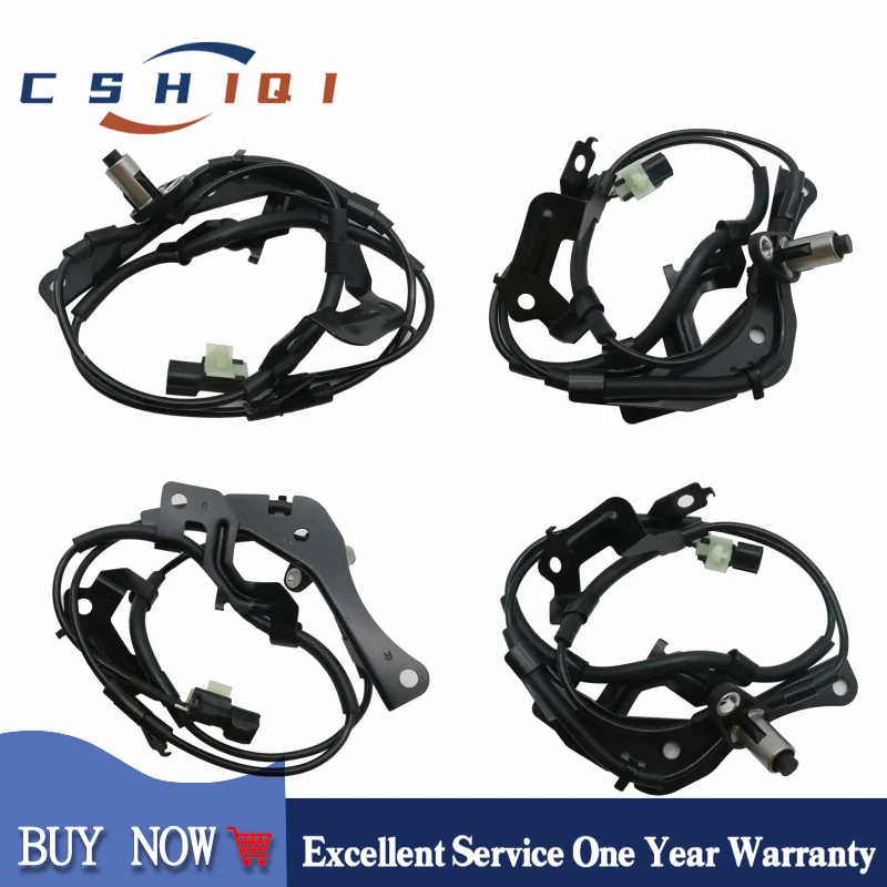 

4670B005 4PCS Front Rear Left/Right ABS Wheel Speed Sensor For Mitsubishi Triton L200 4N15 2.4L 15-20 4670B006 4670B007 4670B008