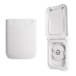 Camper Zwaartekracht Waterinlaat Met Magnetische Kap Rv Zoetwater Vul Luik Inlaat Filter Afsluitbare Rv Waterinlaat Deksel Trailer Tank