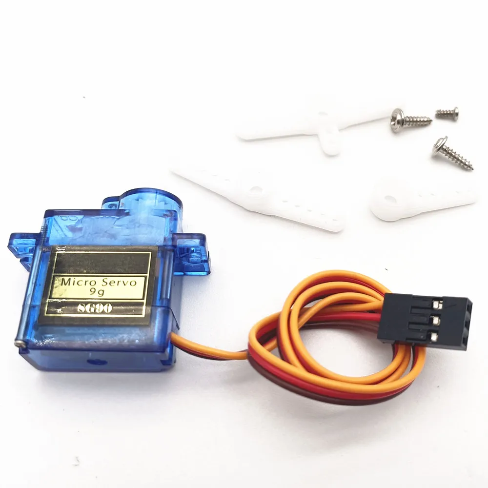 Microbit SG90 9G Micro Servo Motor 90 Degree PWM 1.0-2.0ms Plastic Gear For Smart Robot DIY Toys Parts Accessories