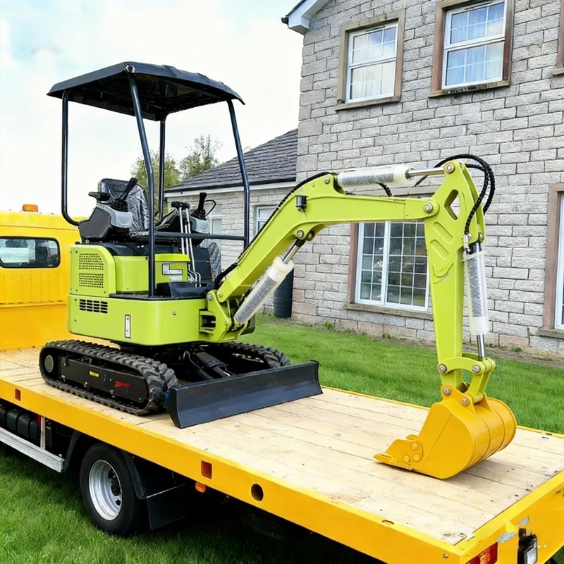 

1.2Ton mini excavator kubota engine Epa/Euro 5 Multifunctional Agricultural Construction mini diesel excavator mini diggers exc