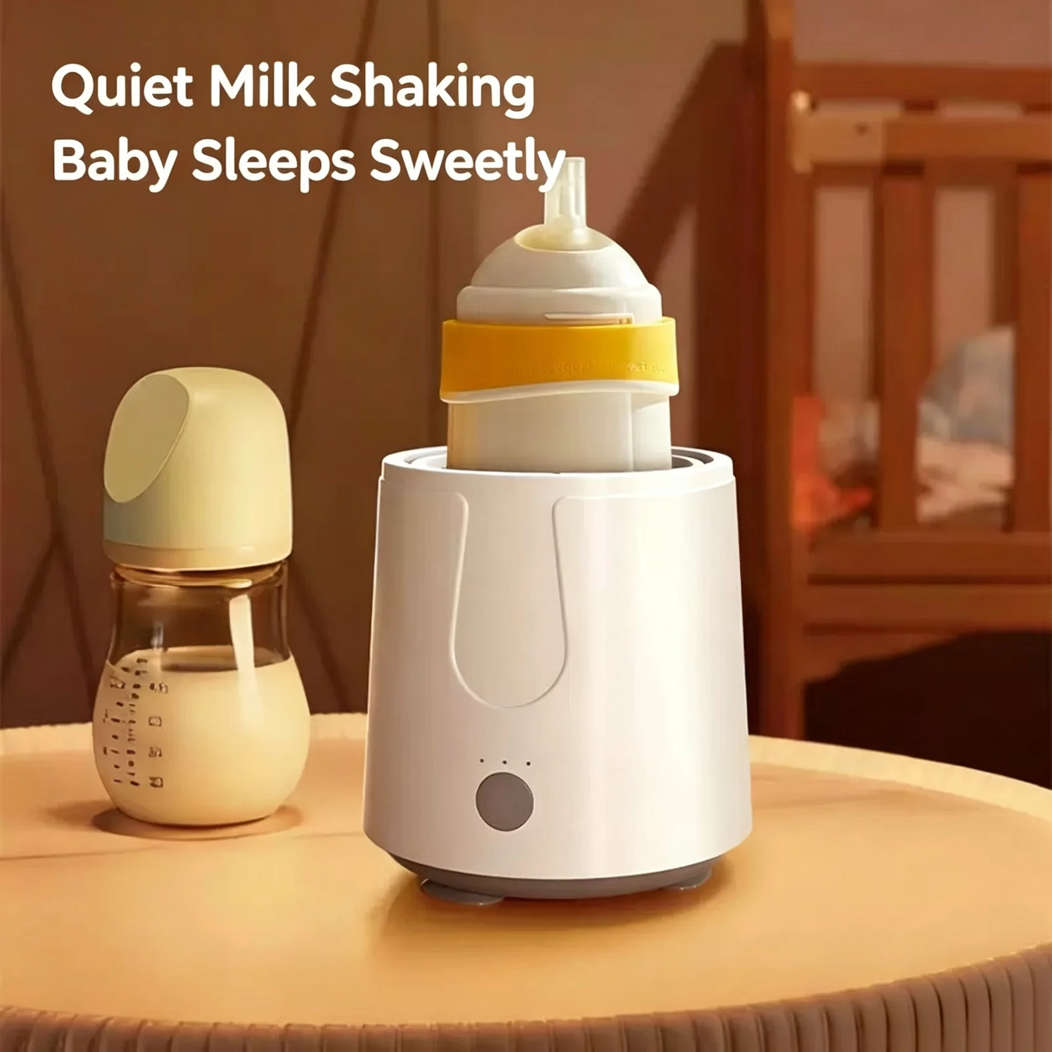 Automatic Mixing Baby Bottle Shaker Avoid Lumpy Reduce Bubbles Baby Formula Mixer Low Noise 3 Mixing Modes Electric Milk Shaker