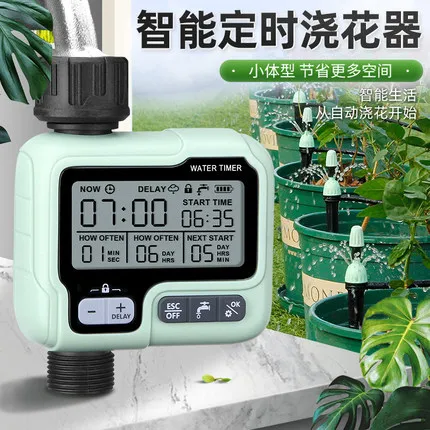1. Automatic Plant Watering Controller Smart Timed Irrigation Device For Garden Balcony Household Travel Plant Care